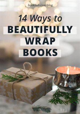 how to wrap books for christmas