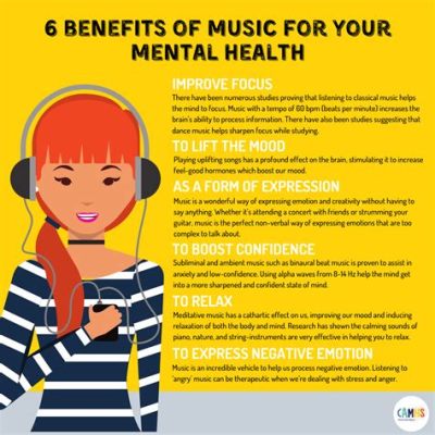 what does a music agent do about the impact of music on mental health?