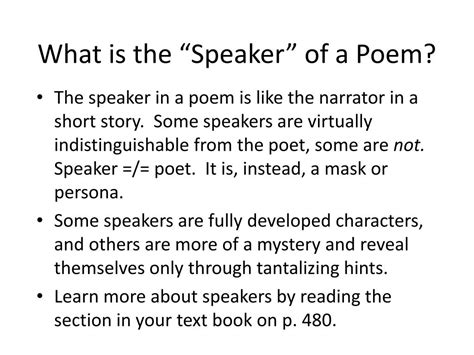 What Is a Speaker in Poetry: An Exploration of the Multifaceted Role