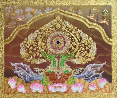 What Is the Significance of the Bodhi Tree in Buddhist Art? And Its Multilayered Interpretation